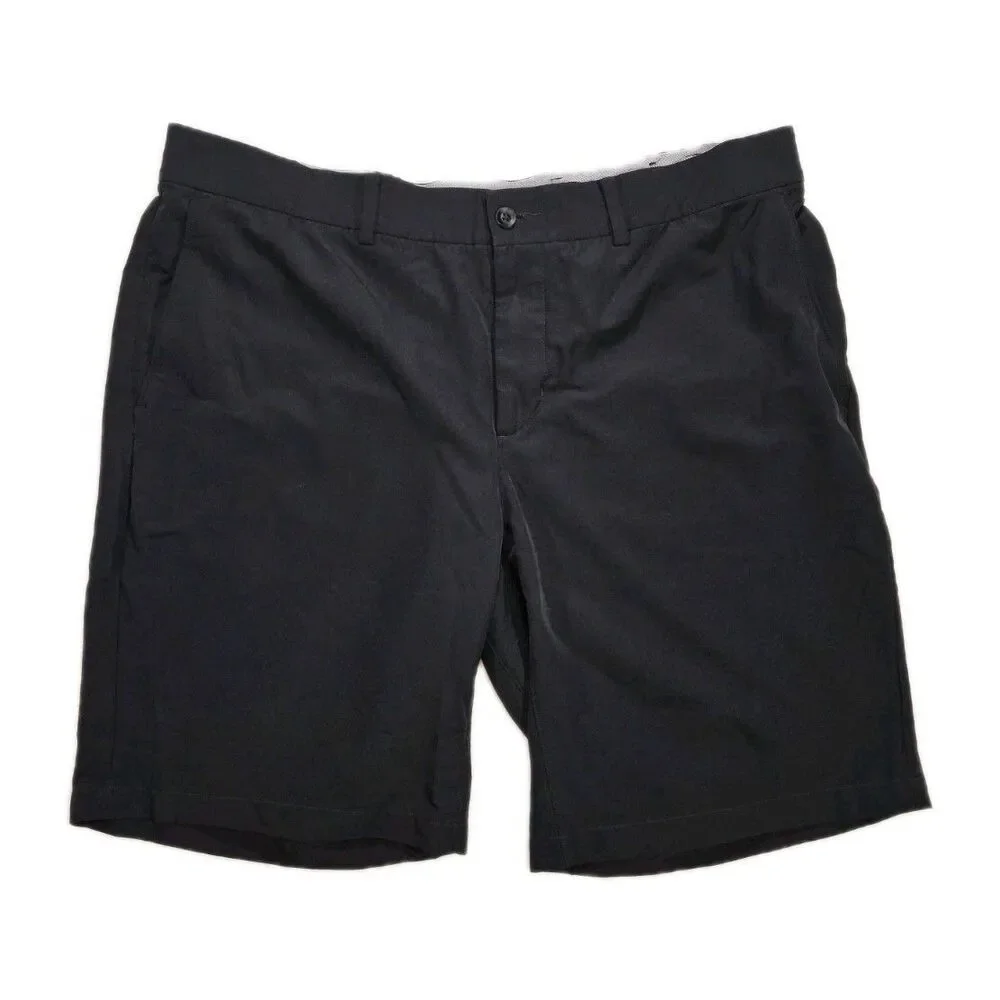 Mens Nike DriFit Hybrid Flex Golf Shorts Black Size 38 38x7.5